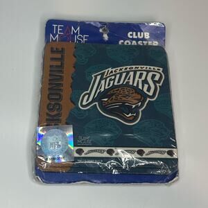 Vintage Jacksonville Jaguars Club Coaster Set NFL Official Merchandise